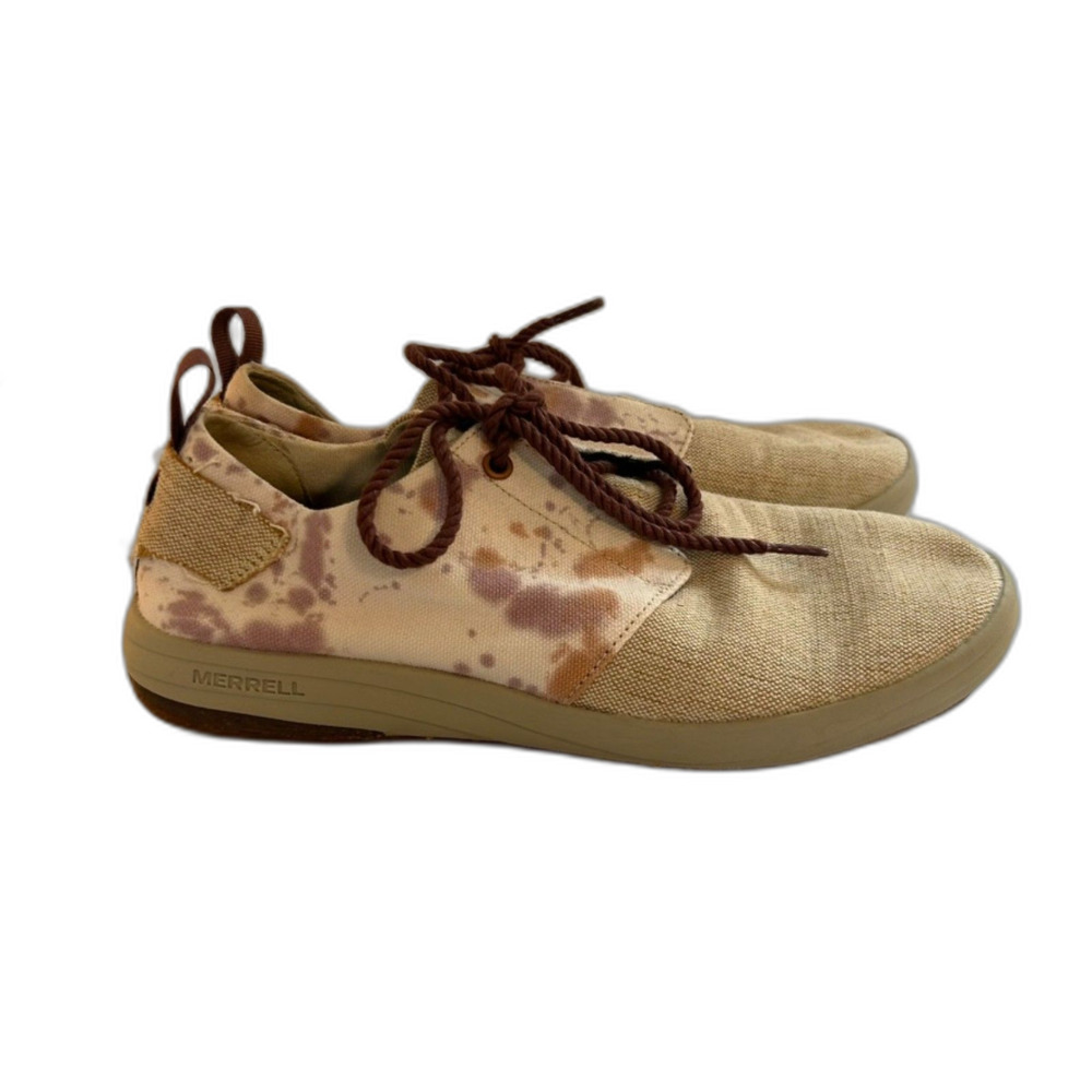 Merrell Womens Gridway Cotton Canvas Sneakers Lace-up Shoes Size 10.5 Vibram - Picture 10 of 10